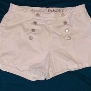 White shorts